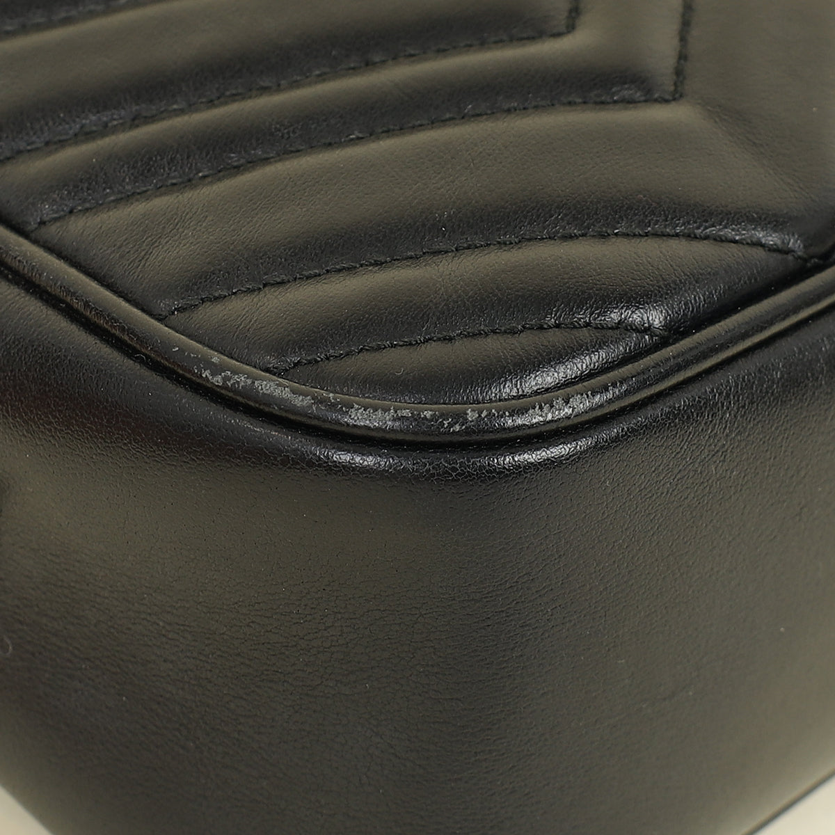 Gucci Black GG Marmont Camera Small Shoulder Bag