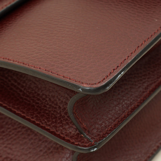 Gucci Burgundy Dionysus Medium Shoulder Bag-Gucci-THE CLOSET