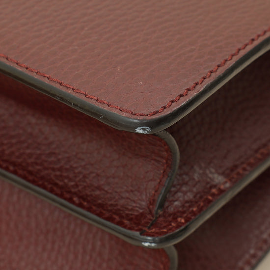 Gucci Burgundy Dionysus Medium Shoulder Bag-Gucci-THE CLOSET