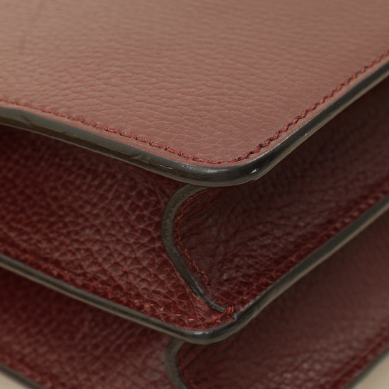 Gucci Burgundy Dionysus Medium Shoulder Bag-Gucci-THE CLOSET