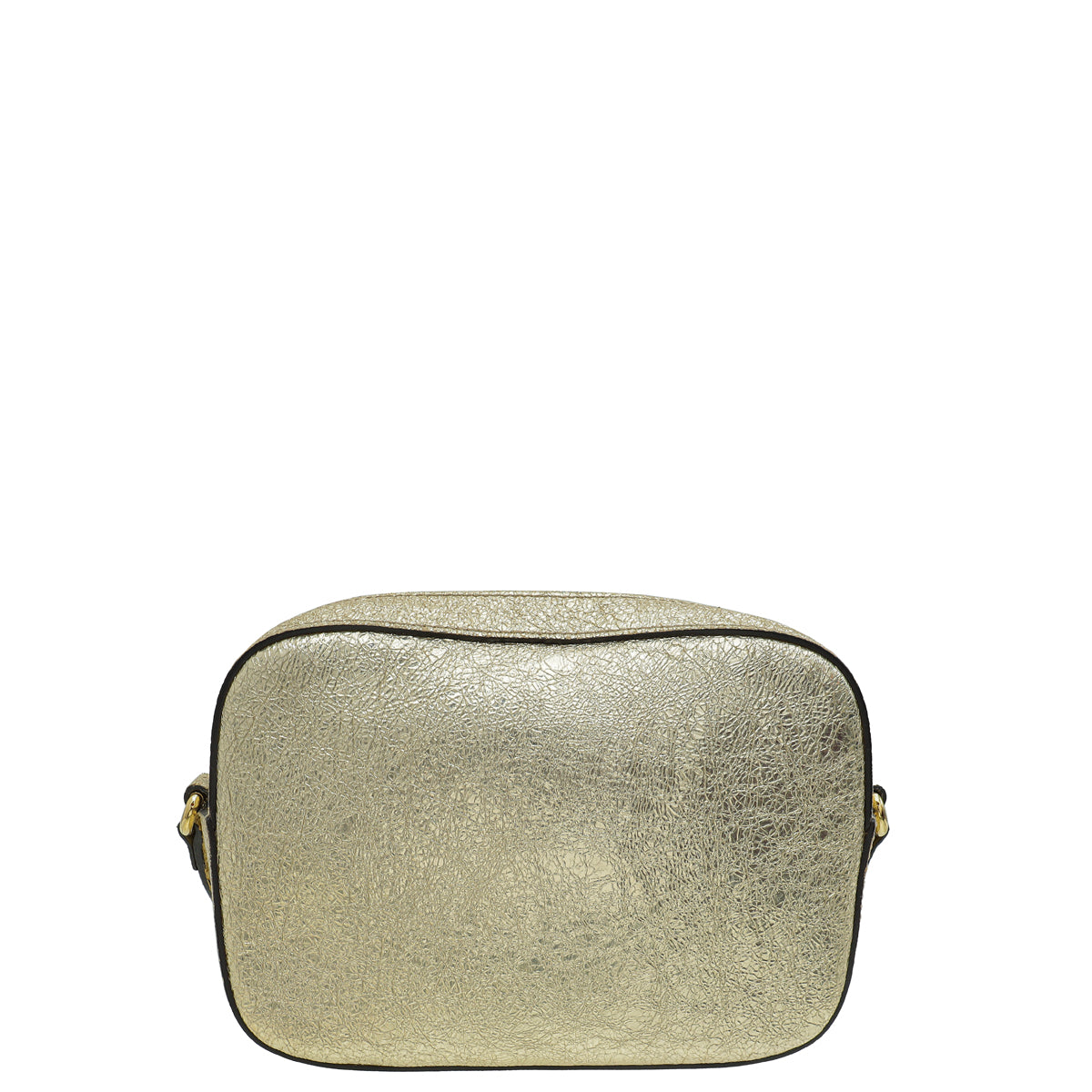 Gucci Gold Webby Bee Camera Shoulder Bag-Gucci-THE CLOSET