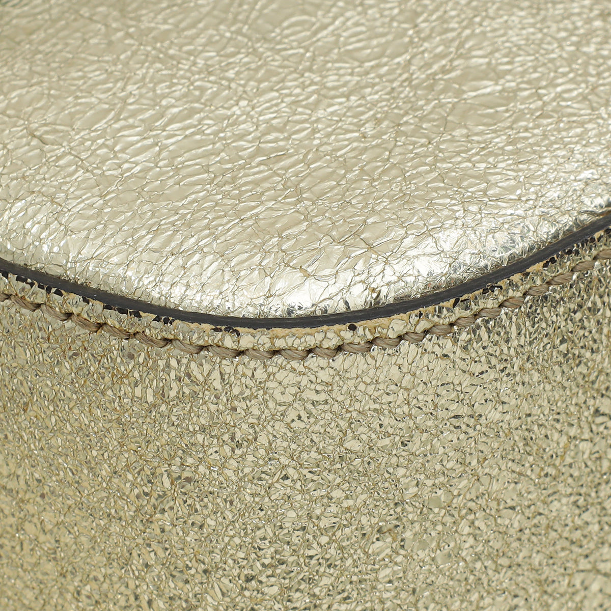 Gucci Gold Webby Bee Camera Shoulder Bag-Gucci-THE CLOSET