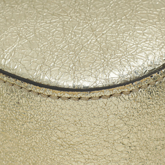 Gucci Gold Webby Bee Camera Shoulder Bag-Gucci-THE CLOSET