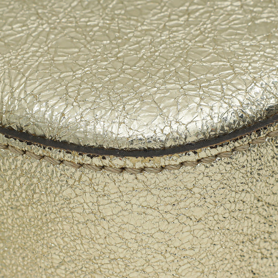 Gucci Gold Webby Bee Camera Shoulder Bag-Gucci-THE CLOSET