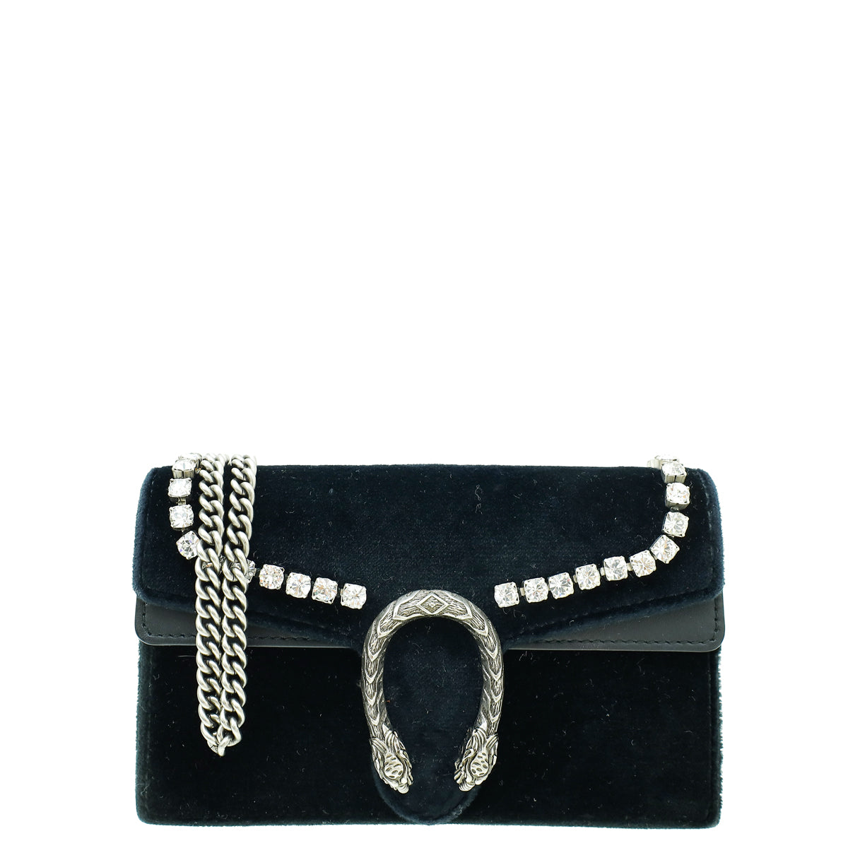 Gucci Crystal Velvet Super Mini Dionysus Bag-Gucci-THE CLOSET