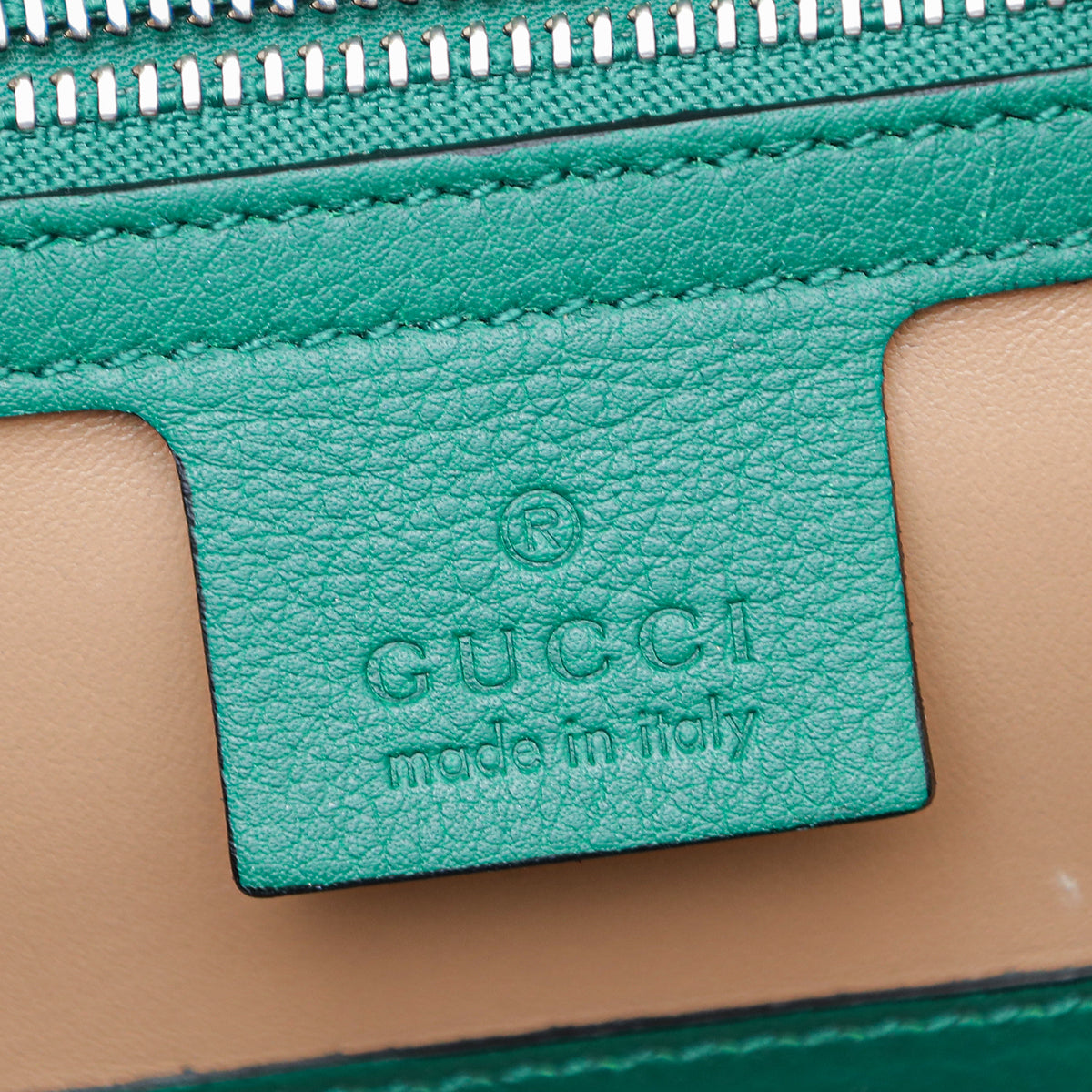 Gucci Green Snakeskin Medium Lilith Top Handle Bag