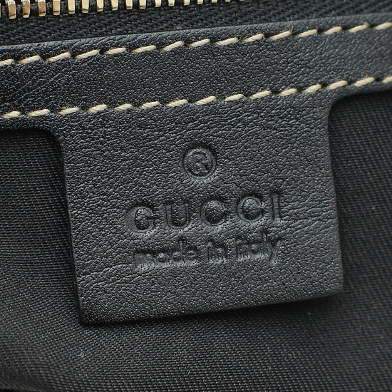 Gucci Black GG Royal Hobo Bag