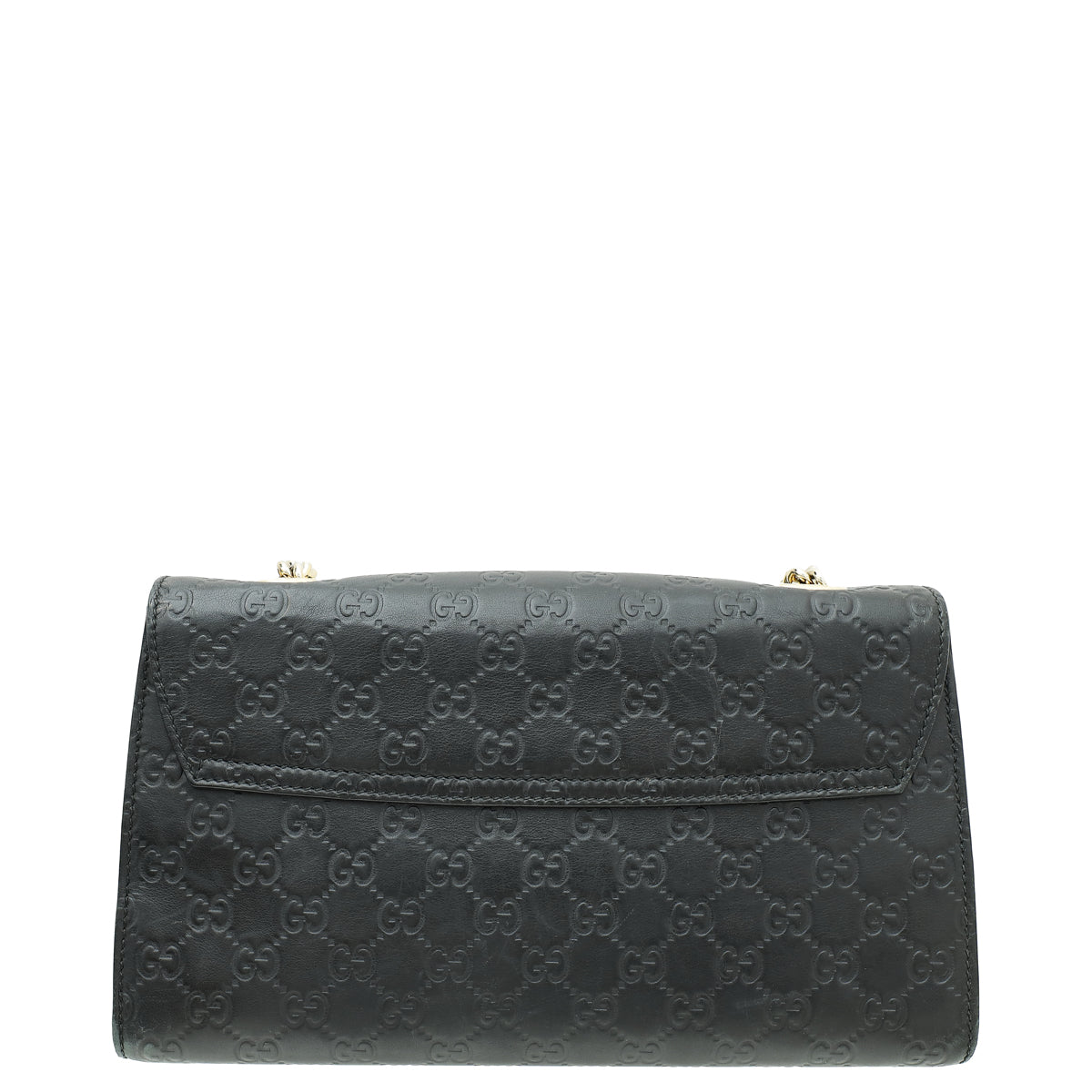 Gucci Black Guccissima Emily Medium Bag-Gucci-THE CLOSET