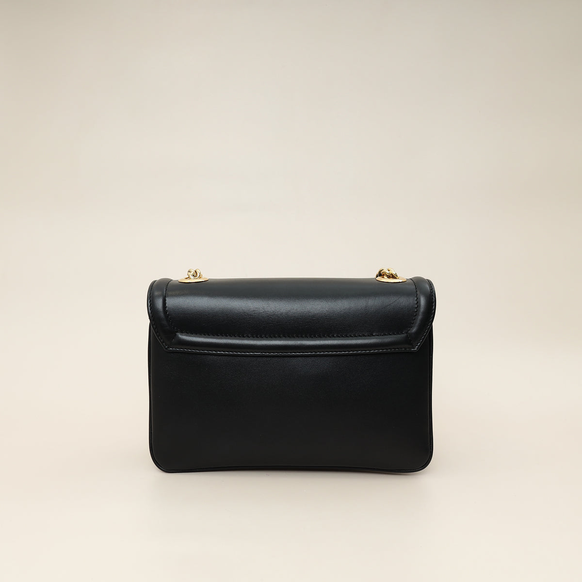 Gucci Black Rajah Medium Vitello Palmellato Lux Crystal Shoulder Bag-Gucci-THE CLOSET