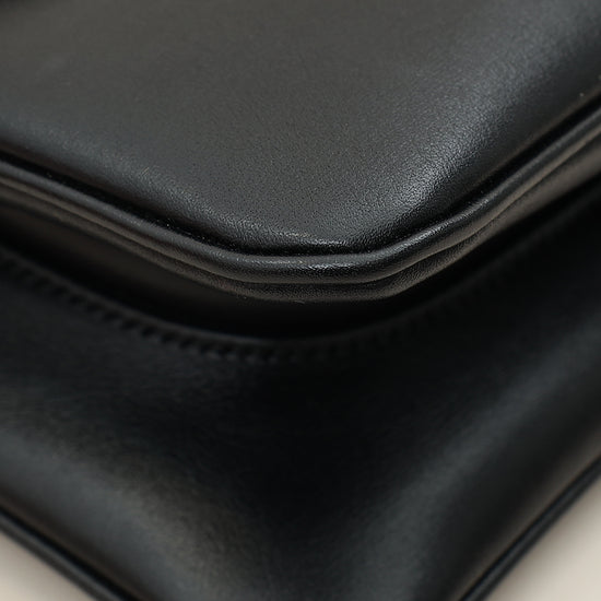 Gucci Black Rajah Medium Vitello Palmellato Lux Crystal Shoulder Bag-Gucci-THE CLOSET