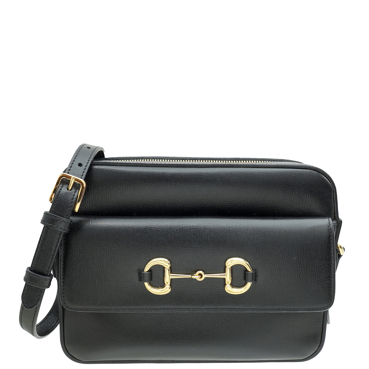 Gucci Black Horsebit 1955 Small Shoulder Bag-Gucci-THE CLOSET