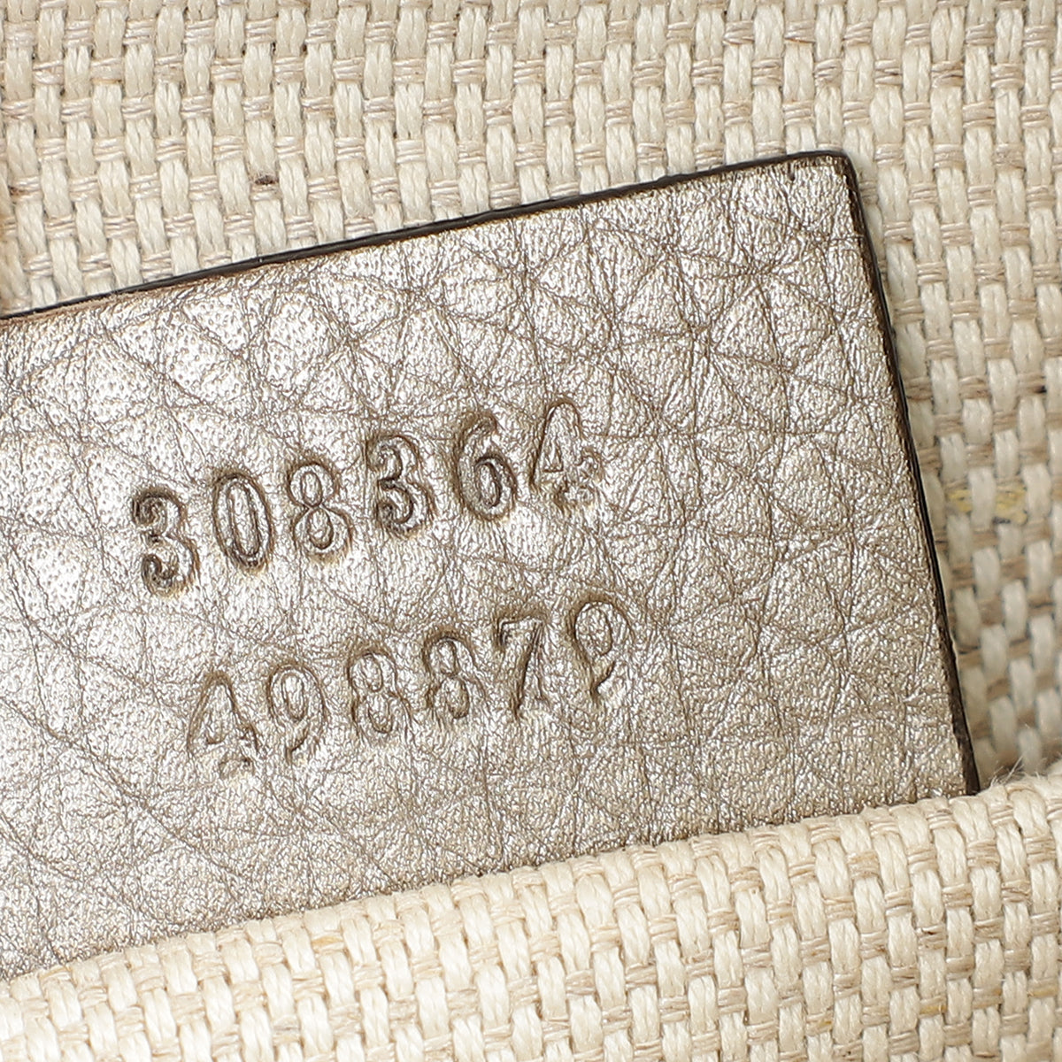 Gucci Champagne Soho Tassel Camera Bag