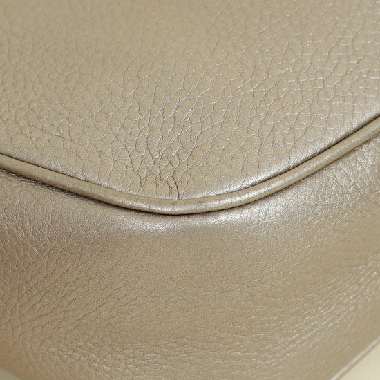 Gucci Champagne Soho Tassel Camera Bag