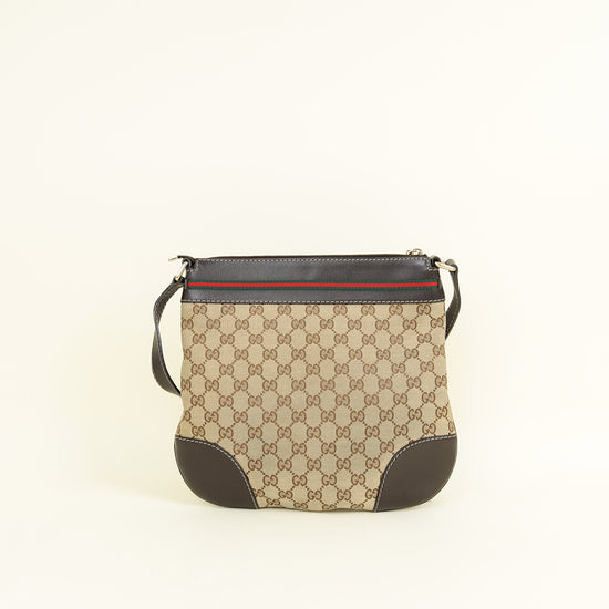Gucci Brown Mayfair Bow Crossbody Bag