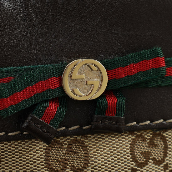 Gucci Brown Mayfair Bow Crossbody Bag