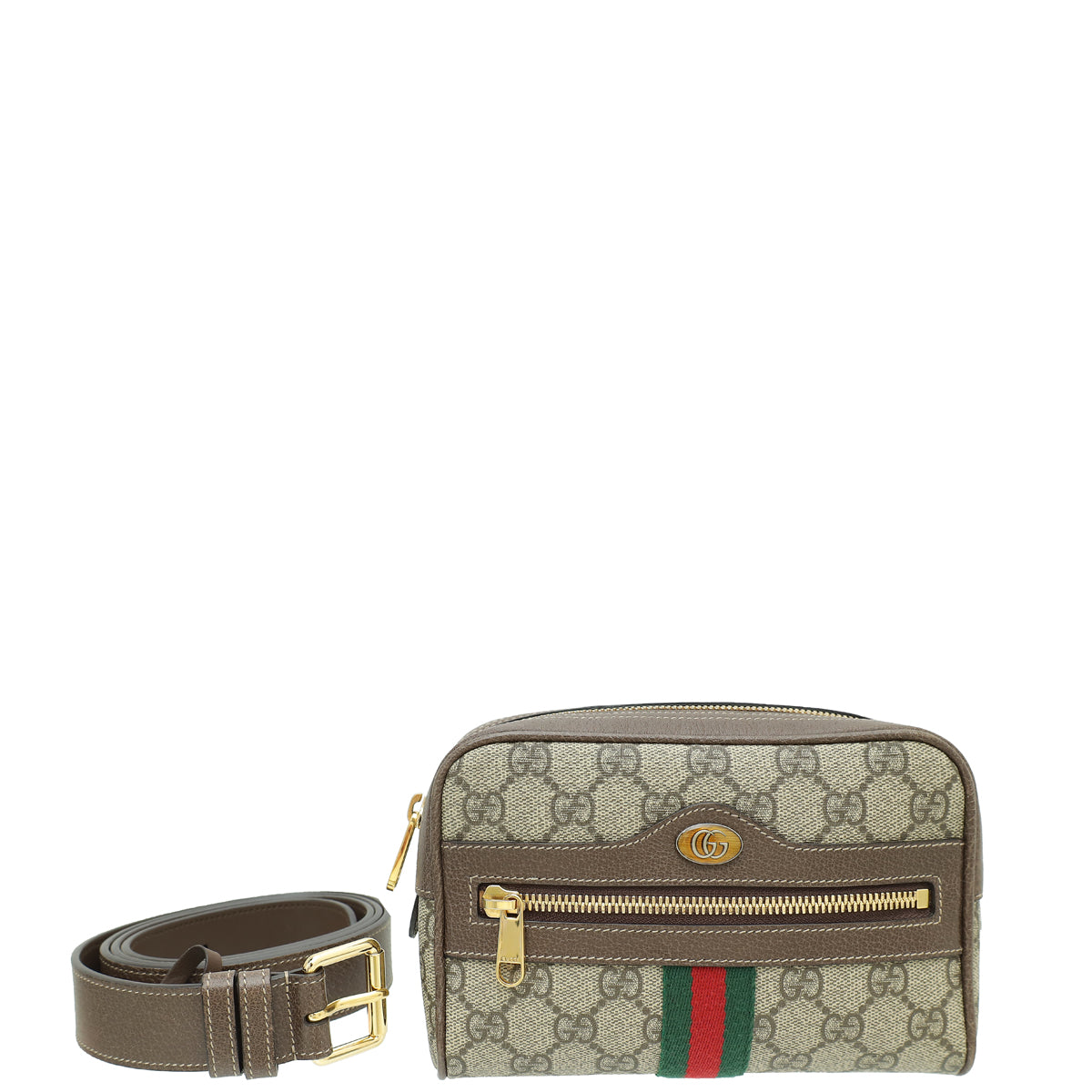 Gucci Bicolor GG Supreme Ophidia Small Belt Bag-Gucci-THE CLOSET