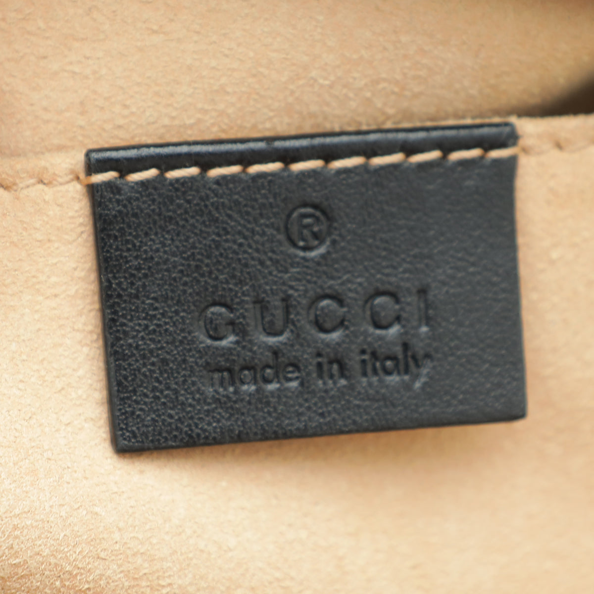 Gucci Black GG Marmont Small Camera Bag