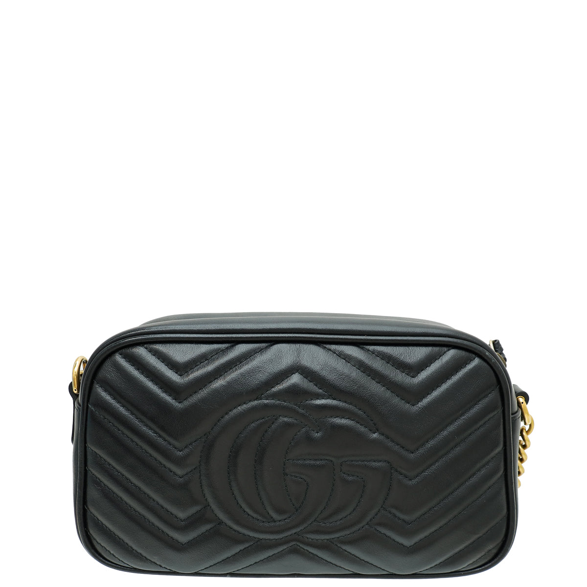 Gucci Black GG Marmont Small Camera Bag-Gucci-THE CLOSET