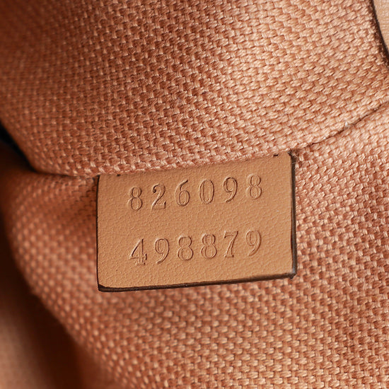 Gucci Porcelain Rose GG Marmont 2.0 Shoulder Bag