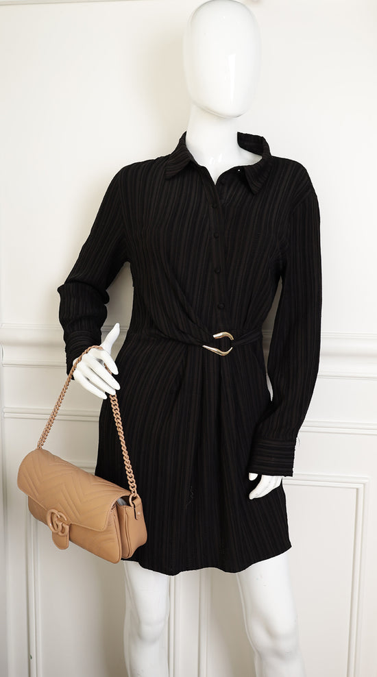 Gucci Porcelain Rose GG Marmont 2.0 Shoulder Bag