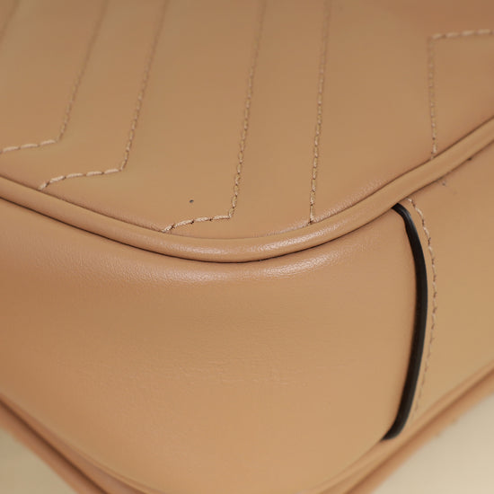 Gucci Porcelain Rose GG Marmont 2.0 Shoulder Bag