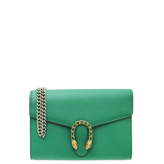 Gucci Green Dionysus Mini Chain Bag