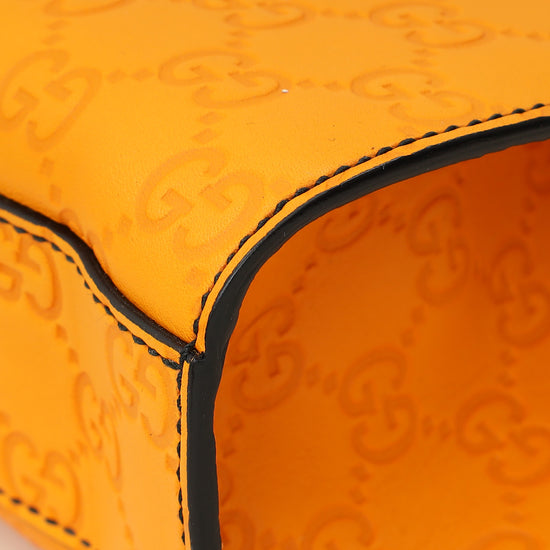 Gucci Orange GG Guccissima Emily Small Bag-Gucci-THE CLOSET