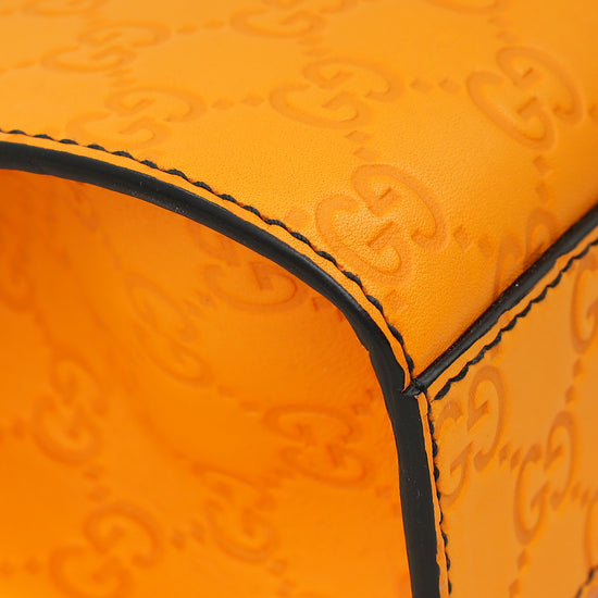 Gucci Orange GG Guccissima Emily Small Bag-Gucci-THE CLOSET
