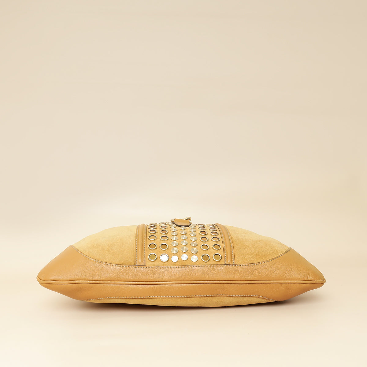 Gucci Beige Jackie O Hobo Suede Bag-Gucci-THE CLOSET