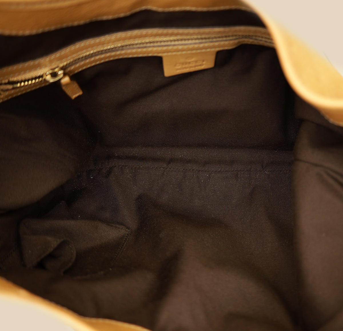 Gucci Beige Jackie O Hobo Suede Bag-Gucci-THE CLOSET