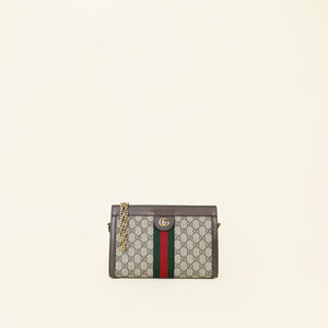 Gucci Bicolor GG Supreme Ophidia Shoulder Bag