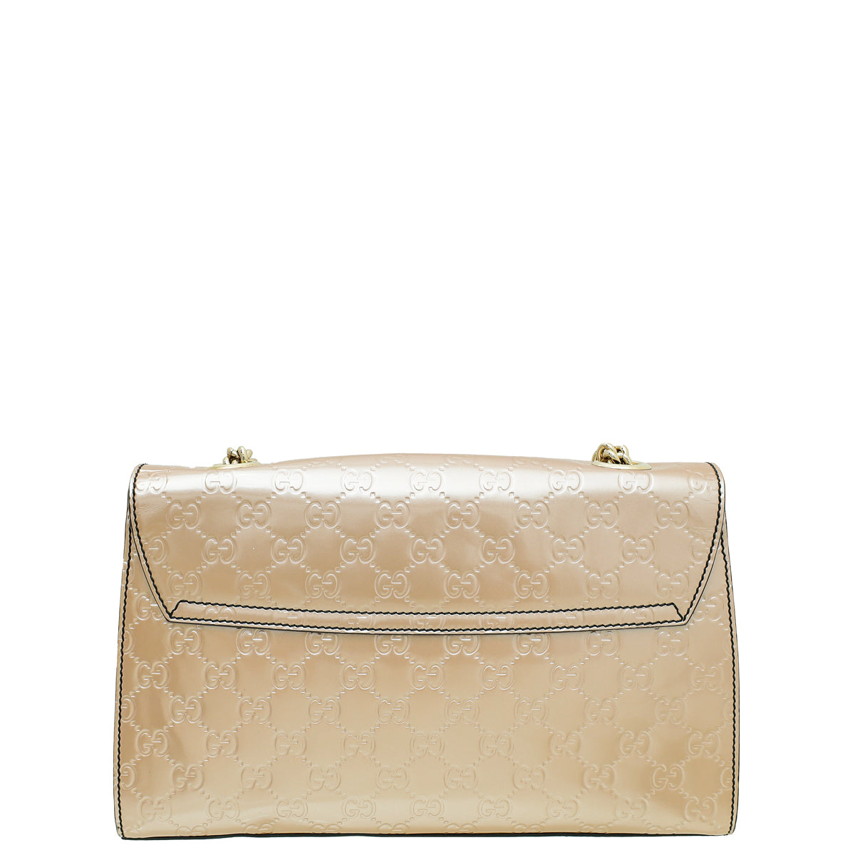 Gucci Metallic Nude GG Shine Emily Medium Bag-Gucci-THE CLOSET