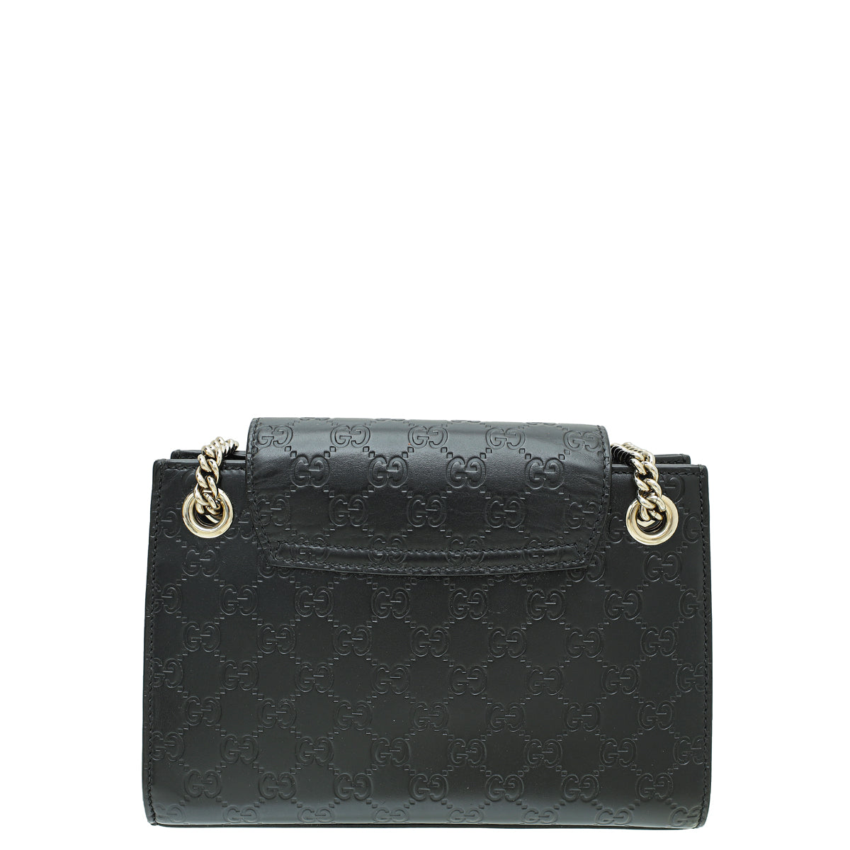 Gucci Black GG Guccissima Emily Small Bag