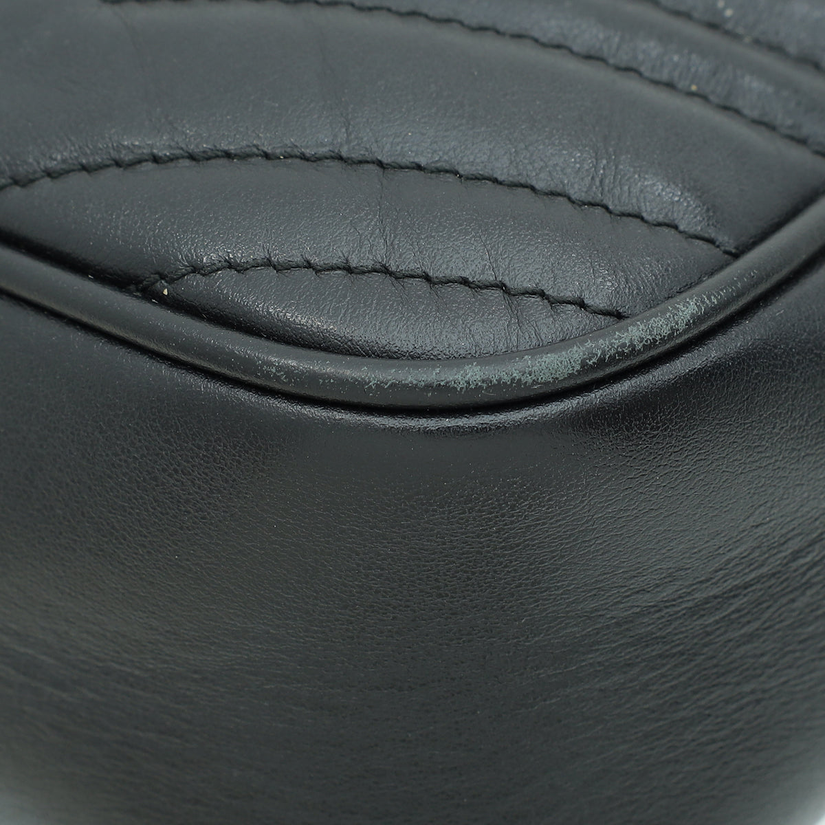 Gucci Black GG Marmont Small Camera Bag