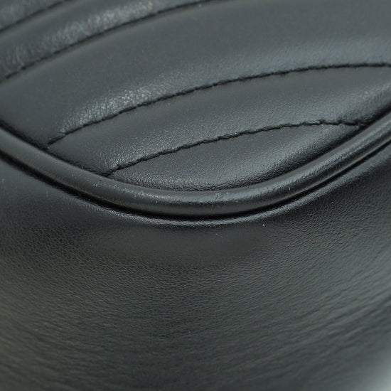 Load image into Gallery viewer, Gucci Black GG Marmont Small Camera Bag
