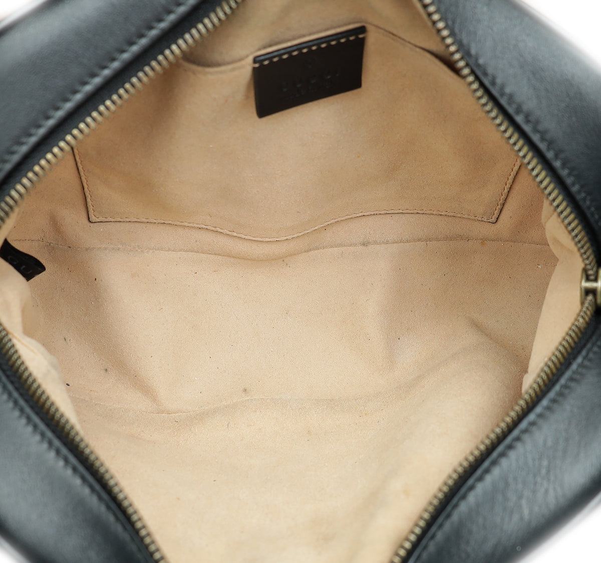 Gucci Black GG Marmont Small Camera Bag