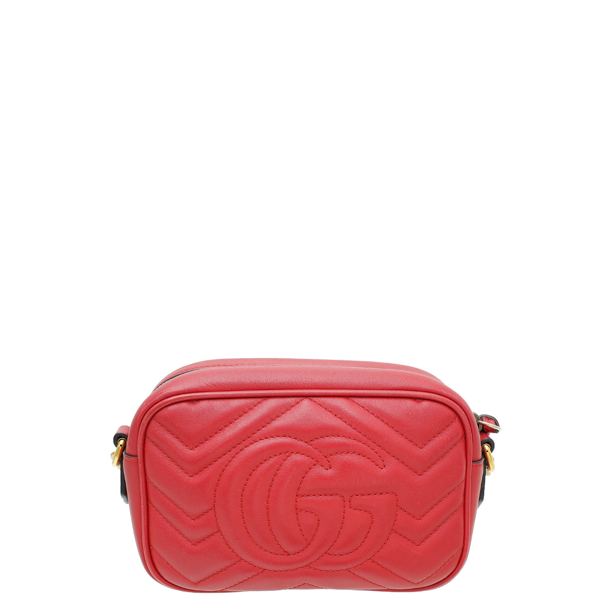 Gucci Red GG Marmont Camera Mini Bag-Gucci-THE CLOSET