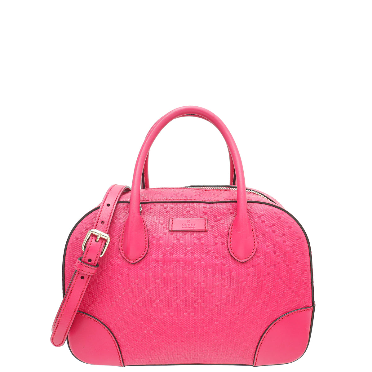 Gucci Pink Diamante Bright Top Handle Small Bag-Gucci-THE CLOSET