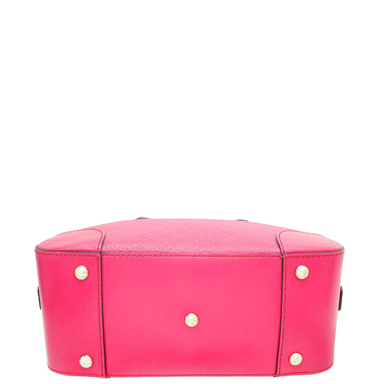 Gucci Pink Diamante Bright Top Handle Small Bag