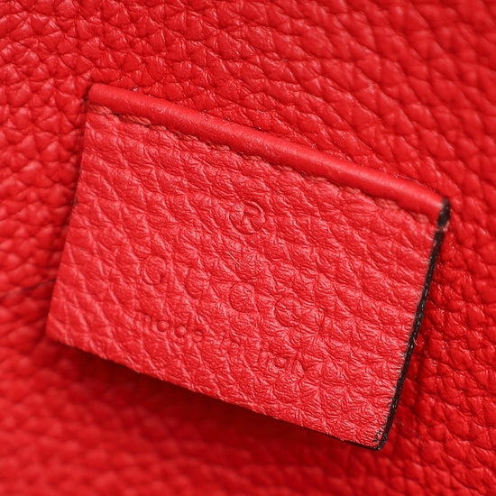 Gucci Red Jackie Shoulder Bag