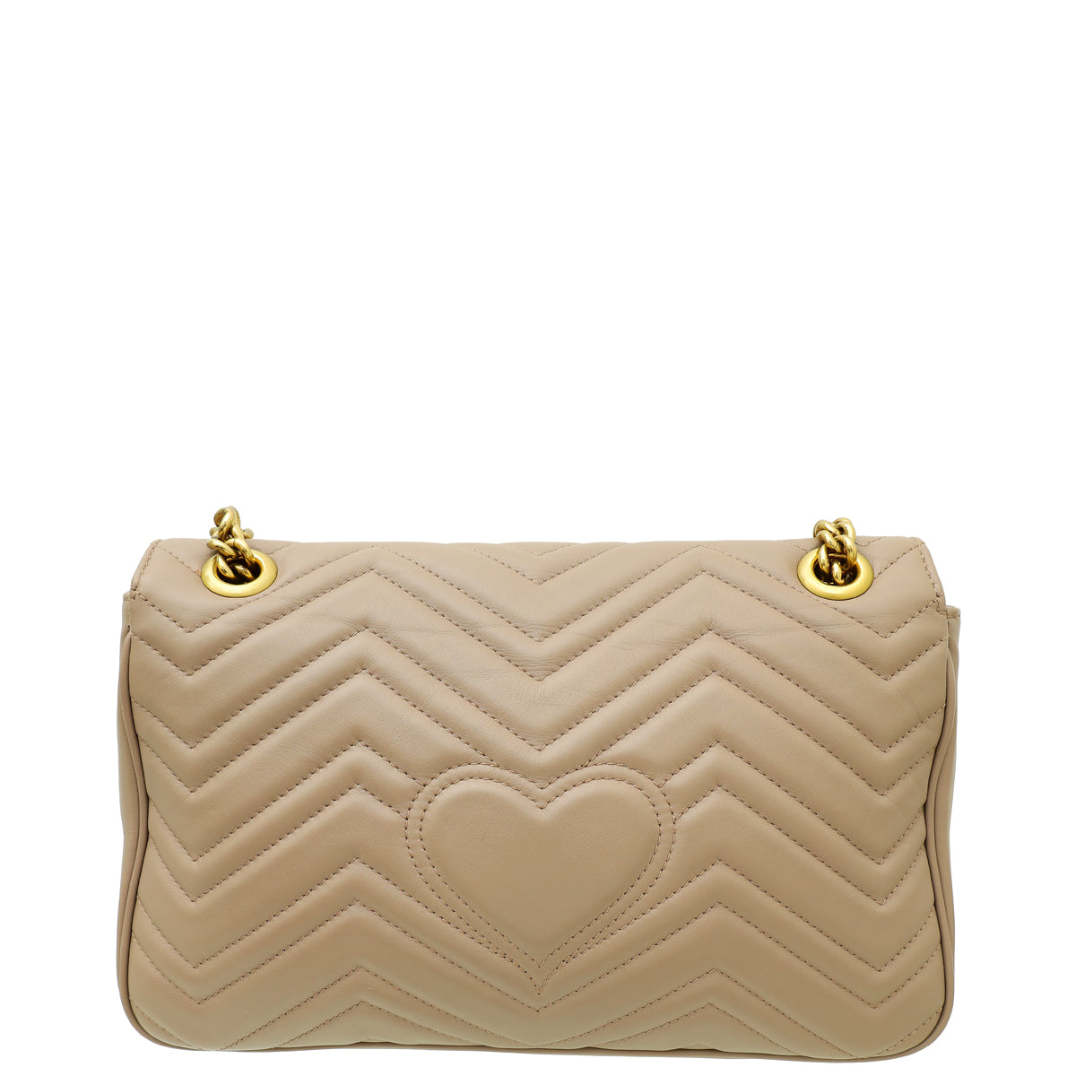 Gucci Dusty Pink GG Marmont Matelasse Medium Shoulder Bag-Gucci-THE CLOSET