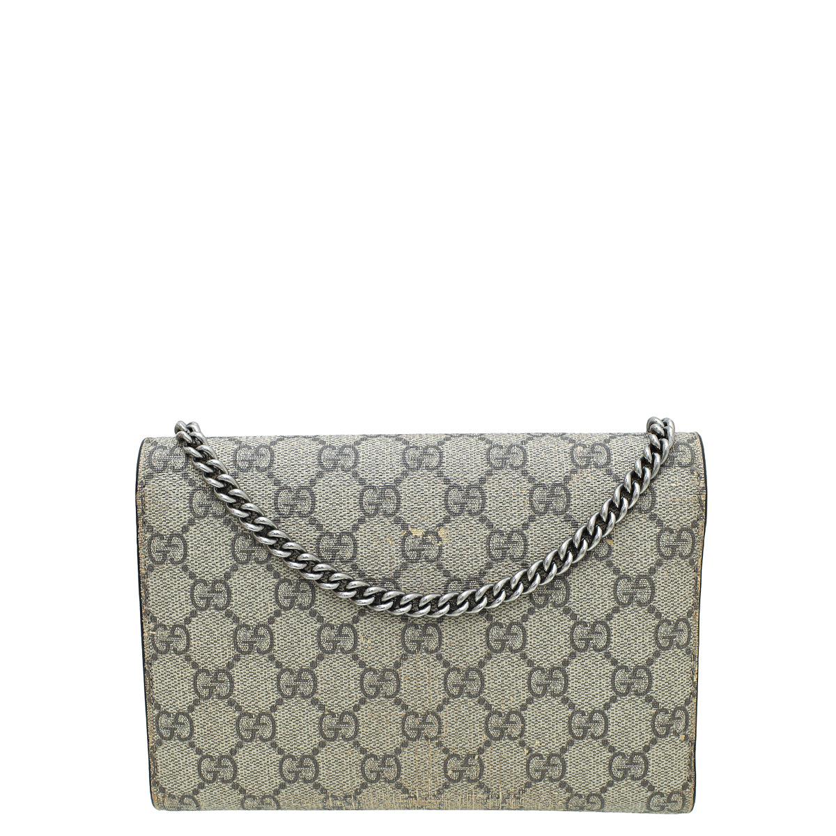 Gucci Bicolor Dionysus GG Supreme Mini Chain Wallet-Gucci-THE CLOSET