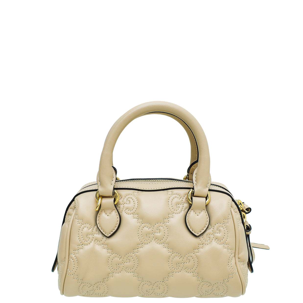 Gucci Beige GG Matelasse Mini Bag-Gucci-THE CLOSET