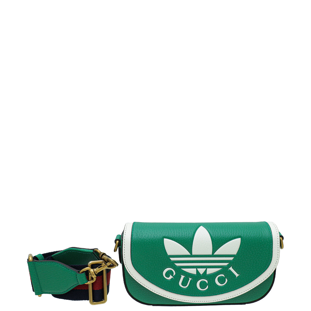 Gucci Bicolor x Adidas Web Crossbody Bag-Gucci-THE CLOSET