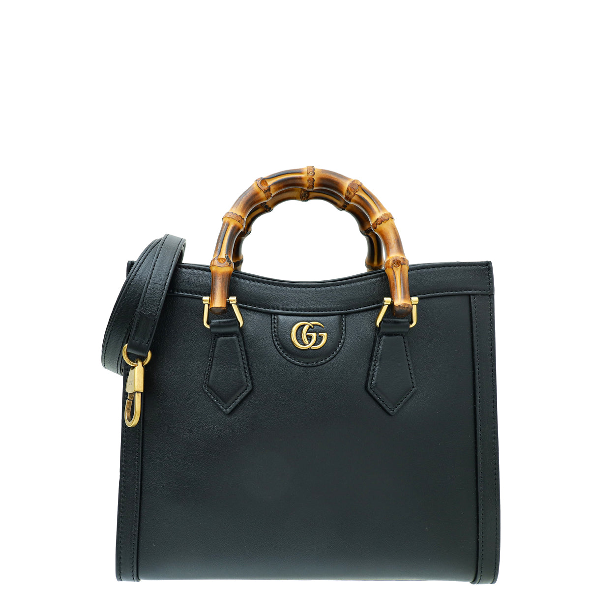 Gucci Black Diana Small Tote Bag-Gucci-THE CLOSET
