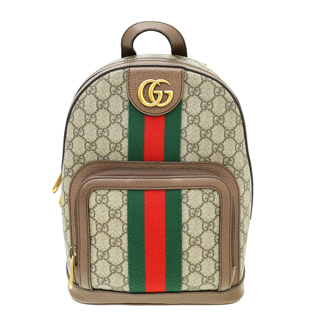 Gucci Bicolor GG Supreme Ophidia Small Backpack Bag