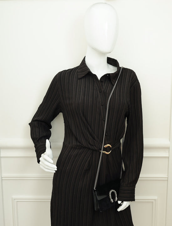 Gucci Black Dionysus Velvet Super Mini Bag-Gucci-THE CLOSET