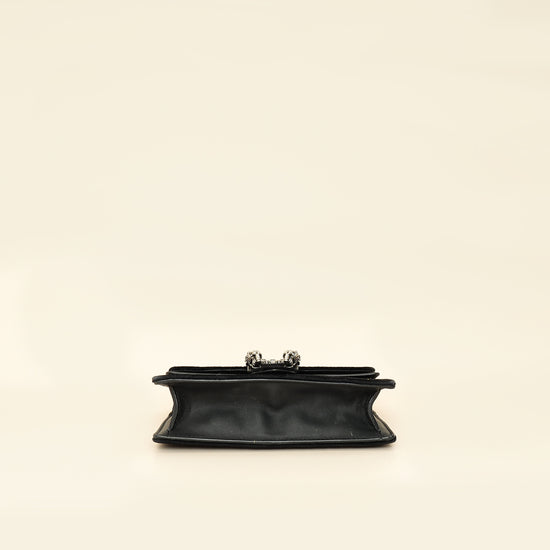 Gucci Black Dionysus Velvet Super Mini Bag-Gucci-THE CLOSET
