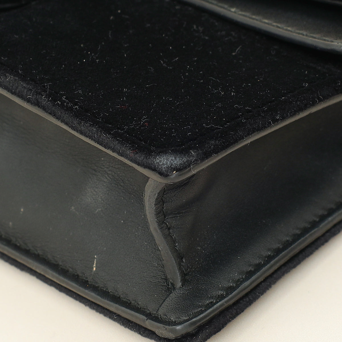 Gucci Black Dionysus Velvet Super Mini Bag-Gucci-THE CLOSET