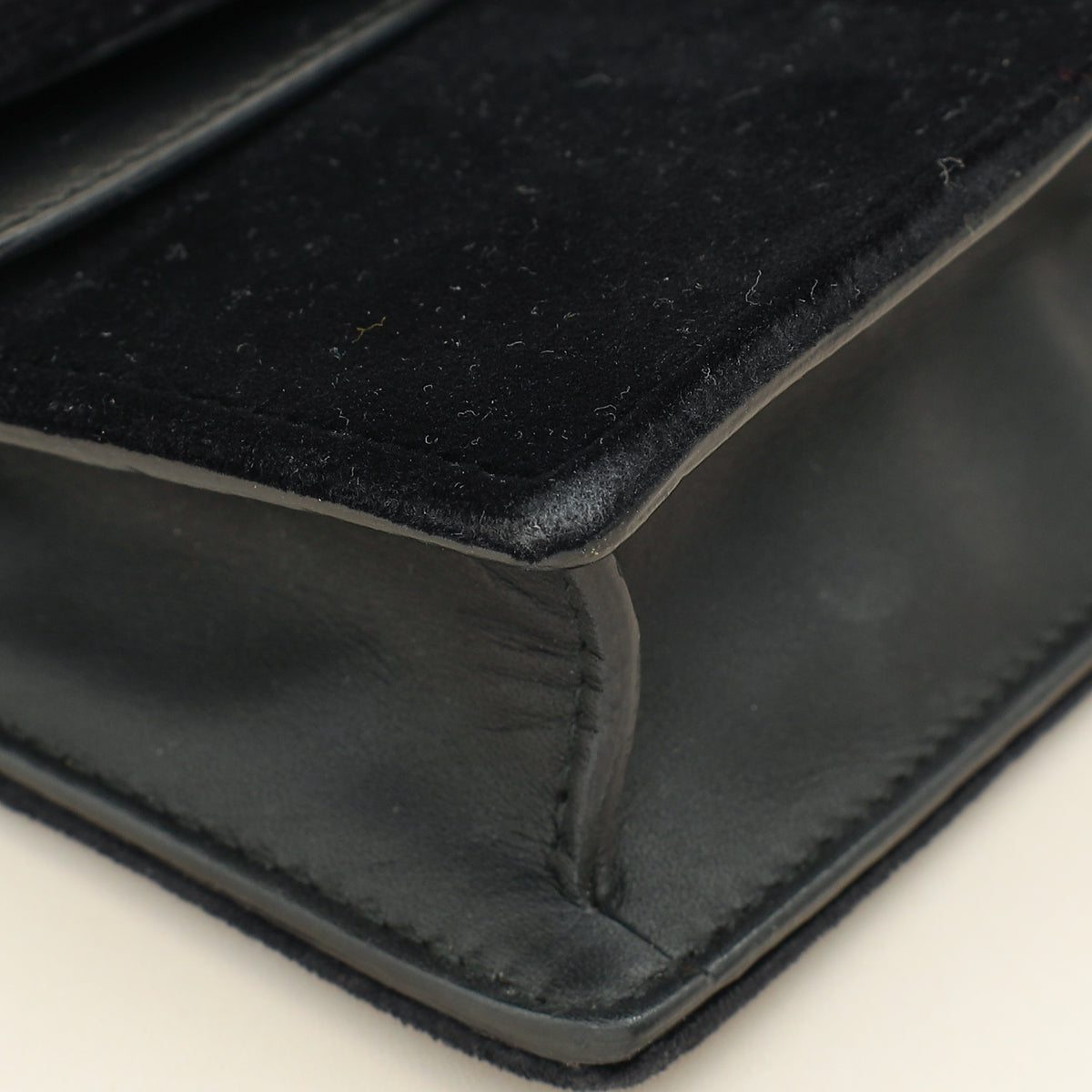 Gucci Black Dionysus Velvet Super Mini Bag-Gucci-THE CLOSET